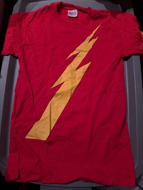 DC Comics The Flash Jay Garrick Lightning Bolt Costume T Shirt